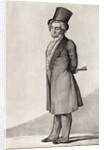 Illustration of Musician Beethoven in Formal Attire by Anonymous