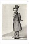 Illustration of Musician Beethoven in Formal Attire by Anonymous
