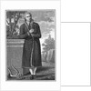 Illustration of Poet Friedrich Schiller Outdoors by Anonymous