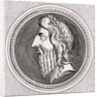 Profile Illustration of Romulus, the First Roman King by Anonymous