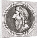 Profile Illustration of Romulus, the First Roman King by Anonymous