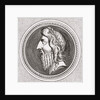 Profile Illustration of Romulus, the First Roman King by Anonymous