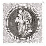 Profile Illustration of Romulus, the First Roman King by Anonymous