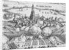 Woodcut Illustration of the Battle of Nordlingen in Bavaria by Anonymous