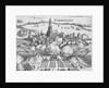Woodcut Illustration of the Battle of Nordlingen in Bavaria by Anonymous