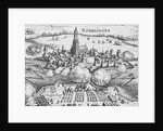 Woodcut Illustration of the Battle of Nordlingen in Bavaria by Anonymous