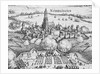 Woodcut Illustration of the Battle of Nordlingen in Bavaria by Anonymous