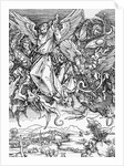 St. Michael Slaying the Dragon by Albrecht Dürer