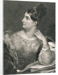 Poet Caroline Norton by Anonymous
