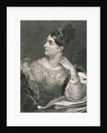 Poet Caroline Norton by Anonymous