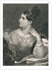 Poet Caroline Norton by Anonymous
