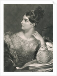 Poet Caroline Norton by Anonymous
