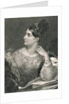 Poet Caroline Norton by Anonymous