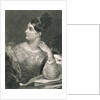 Poet Caroline Norton by Anonymous