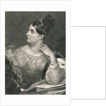 Poet Caroline Norton by Anonymous
