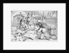 Girls Playing with Dolls by Anonymous