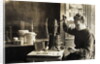 Woman Filling Toothpaste Tubes by Anonymous