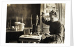 Woman Filling Toothpaste Tubes by Anonymous