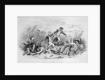 War Scene Between French and Other European Factions by Anonymous