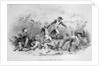 War Scene Between French and Other European Factions by Anonymous
