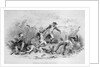 War Scene Between French and Other European Factions by Anonymous