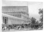 Engraving of the South Transept of the Crystal Palace by Anonymous