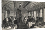 Interior of Dining Car by Anonymous