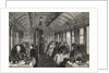 Interior of Dining Car by Anonymous
