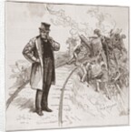 Cartoon Criticizing Railroad Safety by Anonymous
