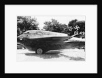 German Airplane in Field by Anonymous