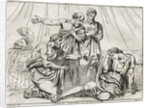 Illustration of a Depressed Alexander the Great by Anonymous