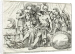 Surgeon Pulling Arrow Out of Alexander the Great's Side by Anonymous
