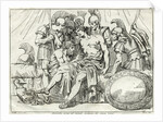 Surgeon Pulling Arrow Out of Alexander the Great's Side by Anonymous