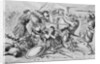 Soldiers Battling by Anonymous