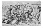 Soldiers Battling by Anonymous