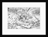 Map of Vatican Area by Antonio Lafreri