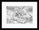 Map of Vatican Area by Antonio Lafreri