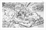 Map of Vatican Area by Antonio Lafreri