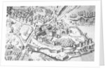 Map of Vatican Area by Antonio Lafreri