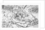 Map of Vatican Area by Antonio Lafreri