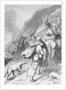 Illustration of Goths Retreating into Asturian Mountains by Anonymous