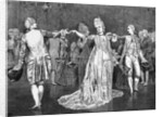 Painting of Couples Dancing the Minuet by Anonymous