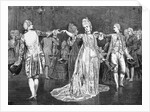 Painting of Couples Dancing the Minuet by Anonymous
