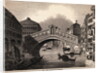 Illustration of Rialto over Grand Canal at Venice by Anonymous