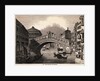 Illustration of Rialto over Grand Canal at Venice by Anonymous