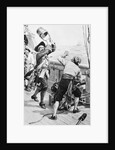 Pirate Kidd Swings Bucket at Crew Members by Anonymous