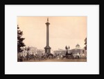 Nelson Monument in Trafalgar Square by Anonymous