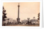 Nelson Monument in Trafalgar Square by Anonymous