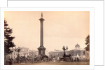 Nelson Monument in Trafalgar Square by Anonymous