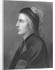 Profile of Dante by Anonymous
